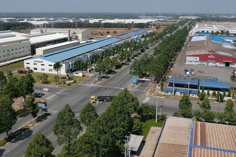 KCN Bàu Bàng · tổng quan – Các khu nhà xưởng đang hiện diện