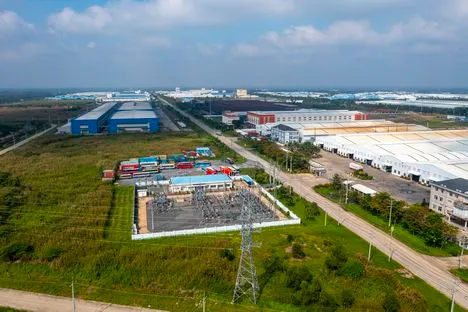 Hạ tầng KCN Long Giang – Nhà máy, giao thông & cấp điện