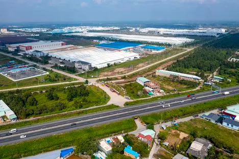 KCN Long Giang – Không gian sản xuất công nghiệp